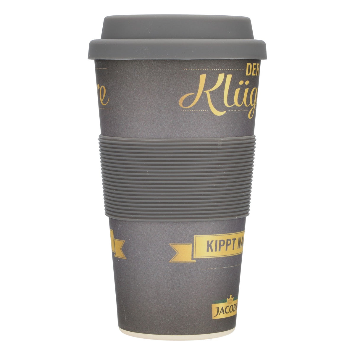 Jacobs Café Mug à emporter Mug à café Mug pour boissons chaudes Réutilisable Noir – Vue 2