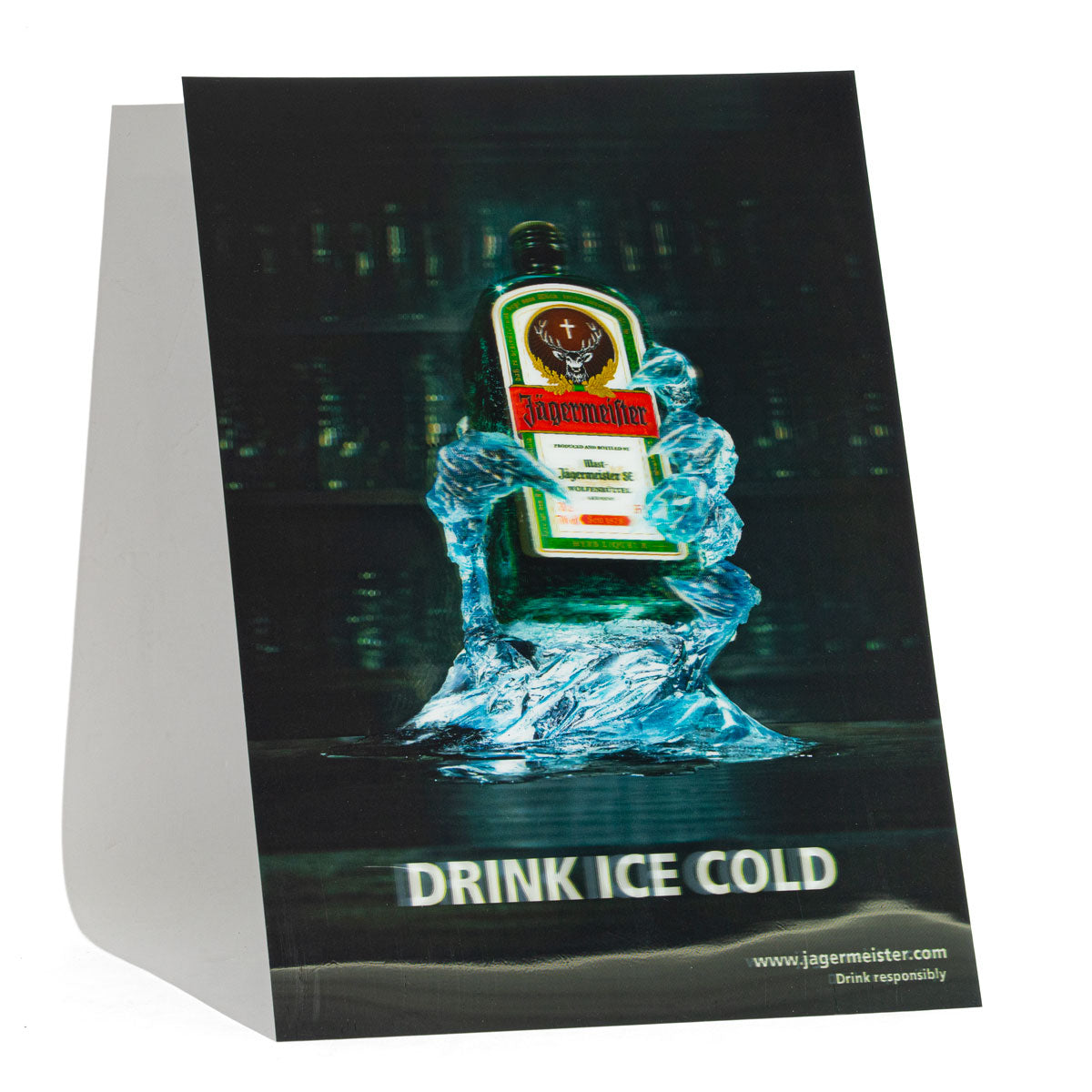 Jägermeister Poster mural 3D Papier épais 48 x 34 cm Enseigne publicitaire Décoration – Vue 2