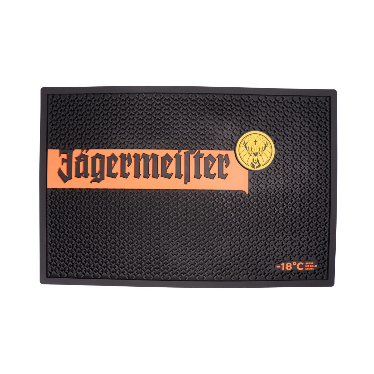 Jägermeister Tapis de bar Tapis d'égouttement 45x30cm Tapis de bar Accessoires de bar antidérapant – Vue 2