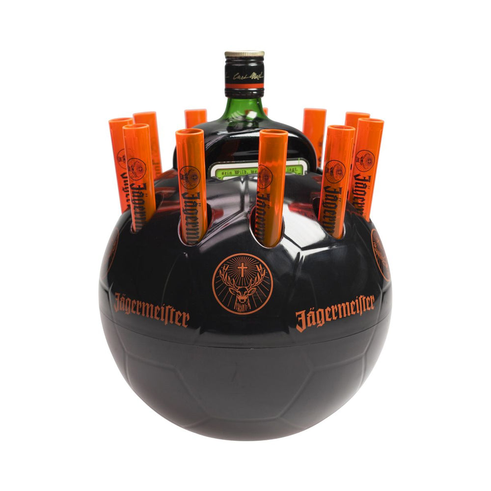 Jägermeister Rafraîchisseur de bouteille Football Tooterhalter Shots Court Présentateur