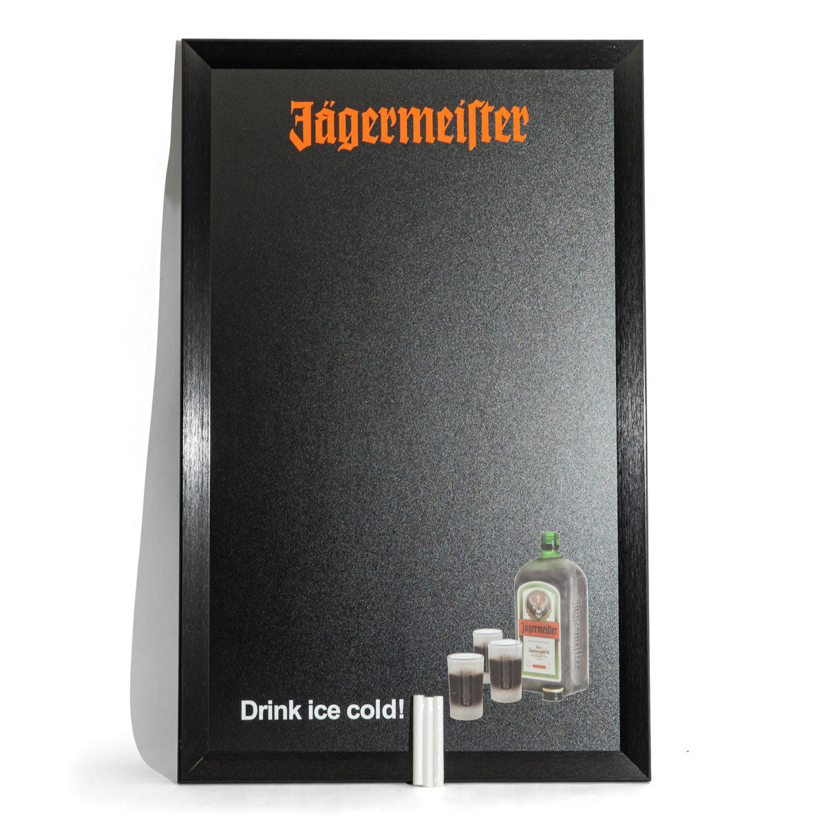 Jägermeister Tableau noir en tôle 69 x 44 cm Tableau mural Boissons Carte des plats – Vue 2