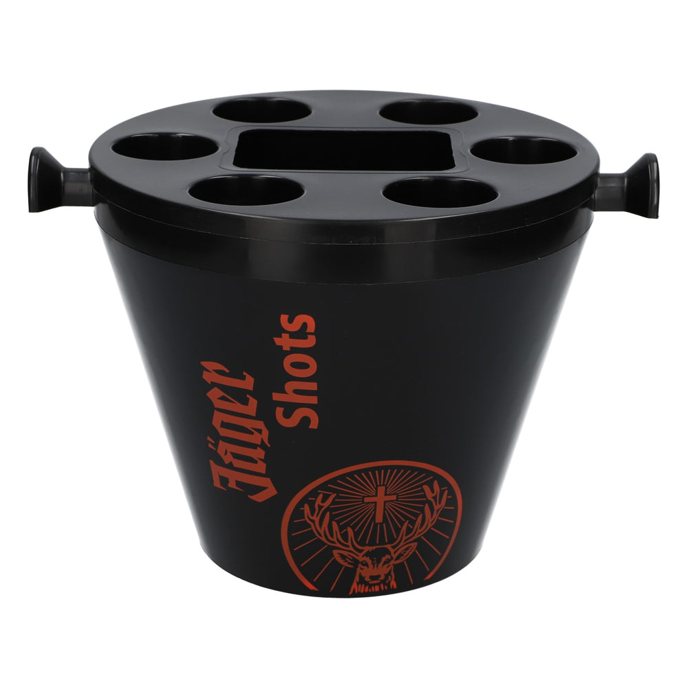 Jägermeister Refroidisseur Seau à glace Shot Plateau Chasseur Shots Boîte à glace Court Serveur