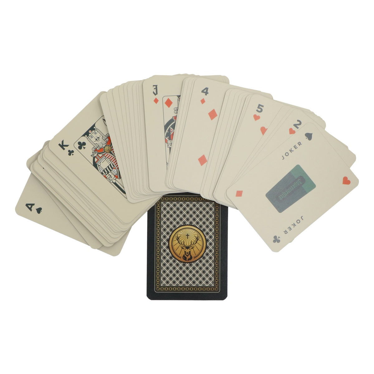 Liqueur Jägermeister, jeu de cartes de poker de 54 cartes « Ton jeu / Tes règles » – Vue 2