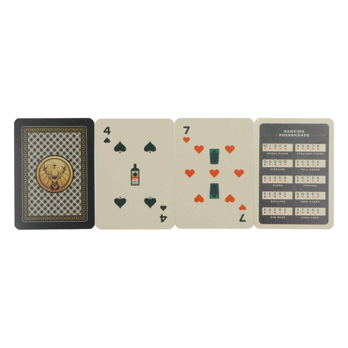 Liqueur Jägermeister, jeu de cartes de poker de 54 cartes « Ton jeu / Tes règles » – Vue 3