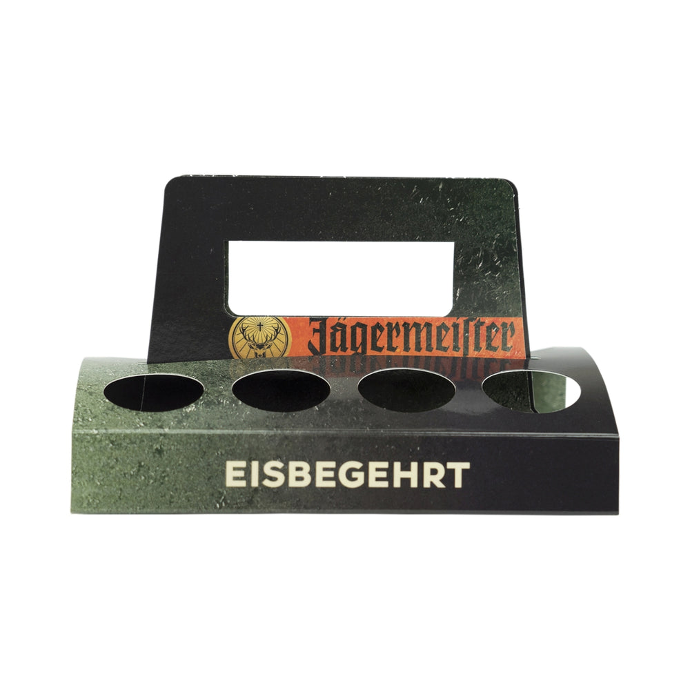 Jägermeister Liqueur Plateau à shots jetable Support 8 places Gobelets en carton Bar