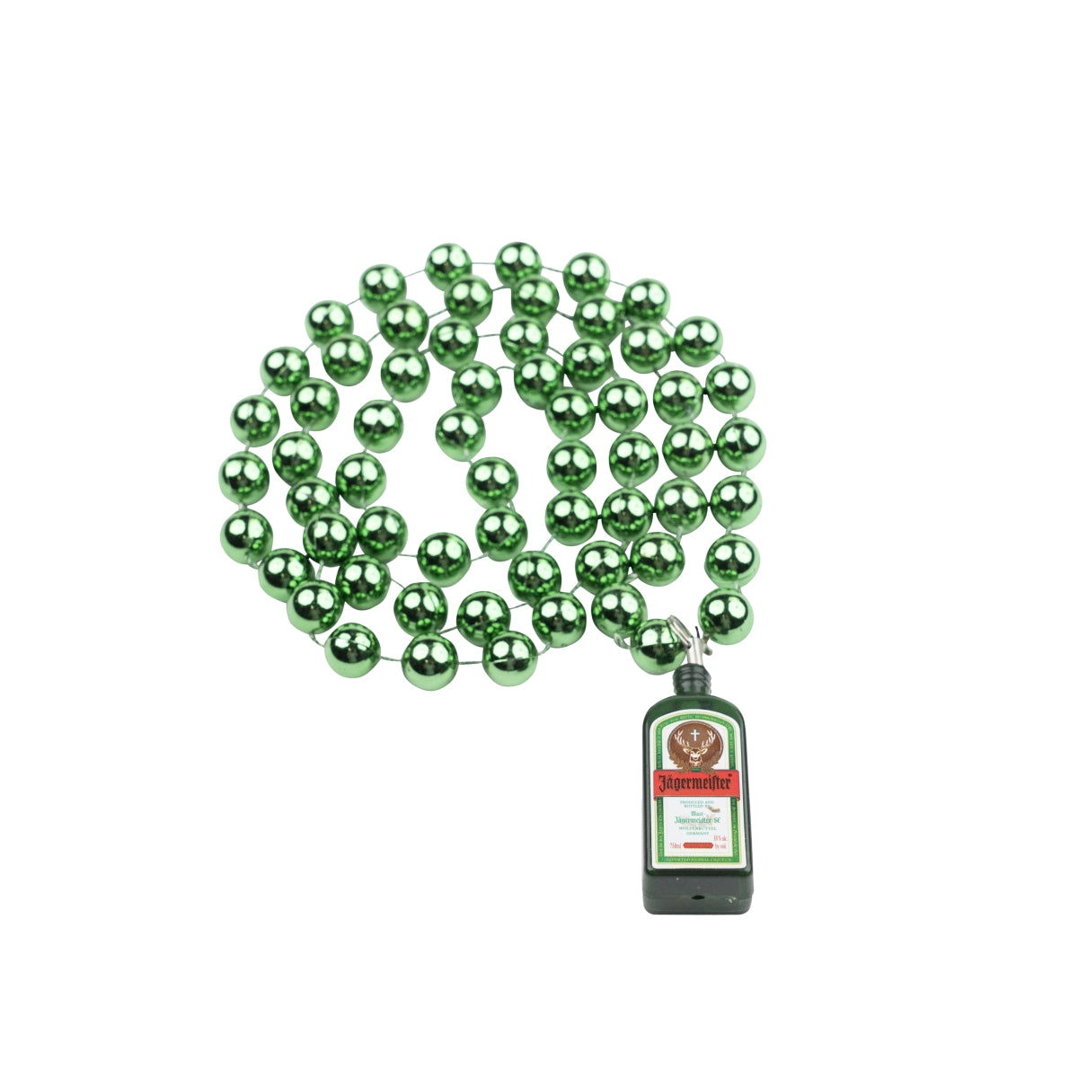 Jägermeister Collier de perles Pendentif pour bouteille Collier Bijoux Pearl USA Necklace – Vue 2