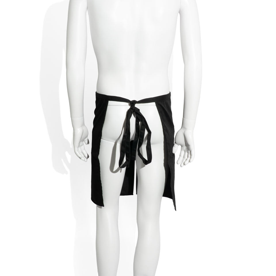 Tablier Jägermeister Bistro court noir Fente à l'arrière Poche intérieure env. 48 cm – Vue 3