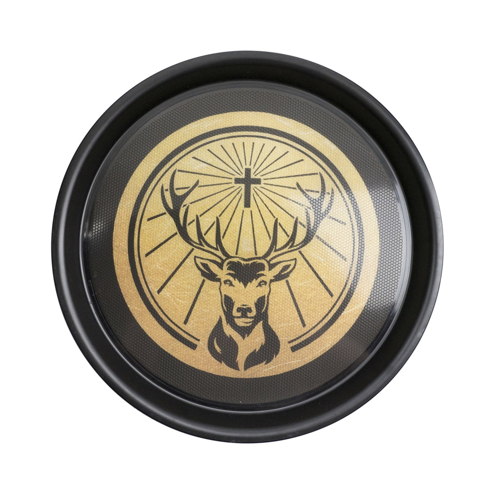 Plateau de service Jägermeister Ø37cm Serveur Ober Gastro Bar Repas Boissons Club