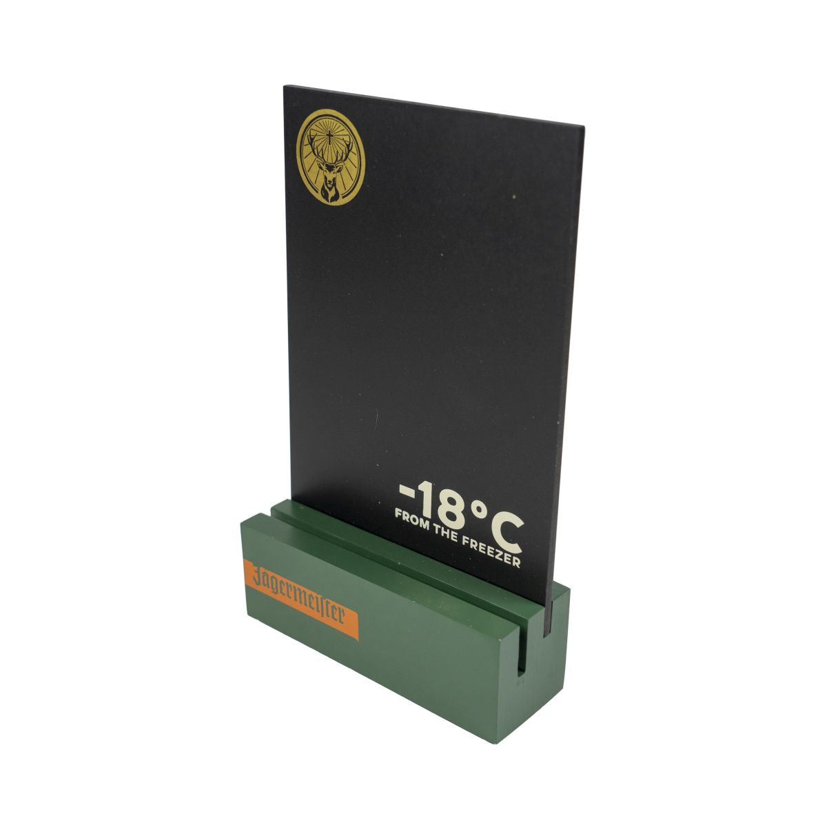 Présentoir de table Jägermeister Tableau noir Porte-menu Restauration Bar Club – Vue 2