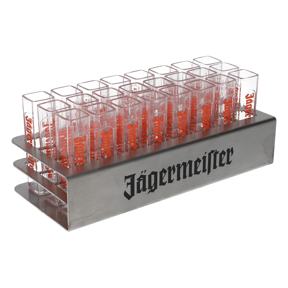 Jägermeister Tooter Rack Porte-verres à shot Plateau de service Porte-verres à schnaps