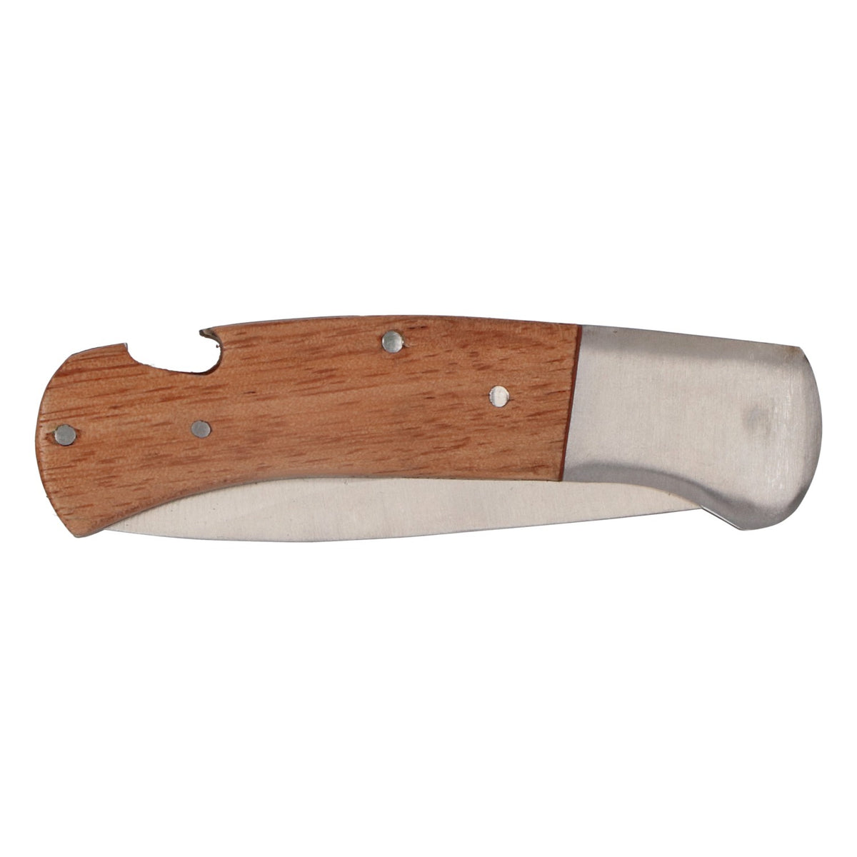 Couteau de camping Jever Bier Outdor Couteau de loisirs Manche en bois avec étui – Vue 4