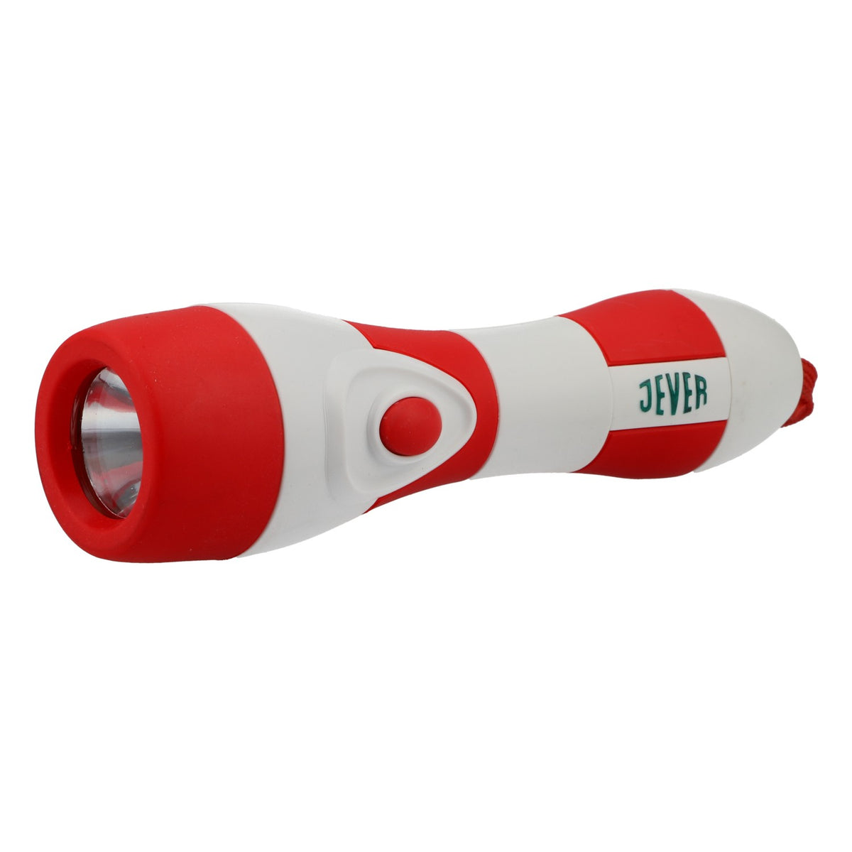 Lampe de poche Jever Beer « Leuchtturm » rouge/blanc – Neuve – Produit officiel pour fans