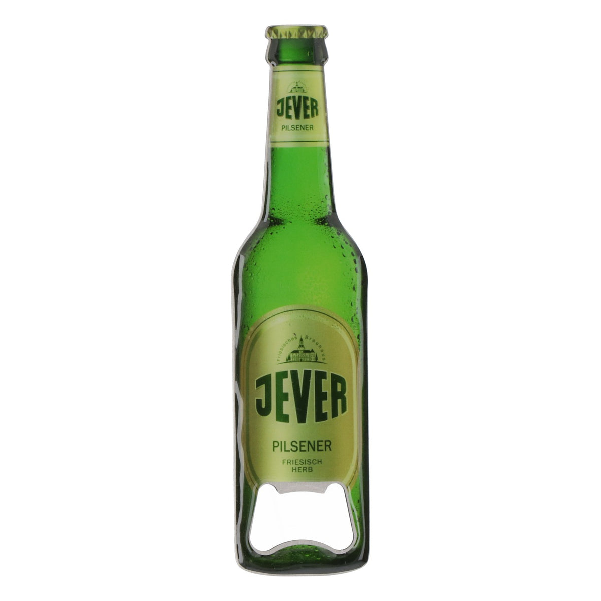 Jever Pilsener Bière Set d'ouvre-bouteilles magnétiques avec 6 sous-verres en liège – Vue 3