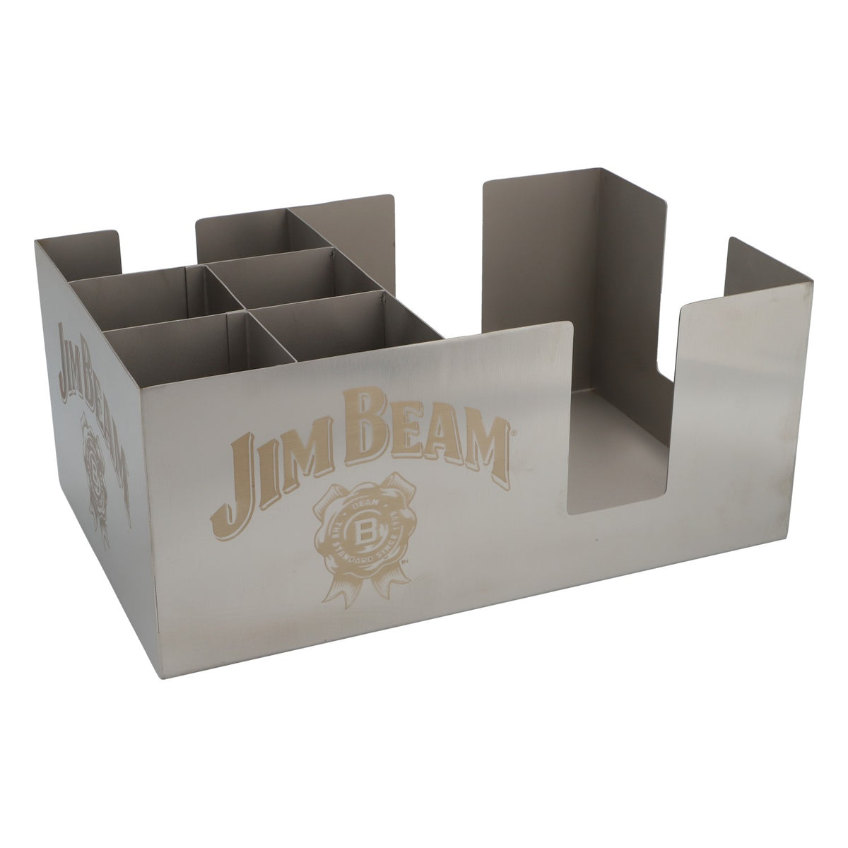 Jim Beam Whiskey Barcaddy Accessoires de bar Accessoire de bar Bar Party Glorifier Argent