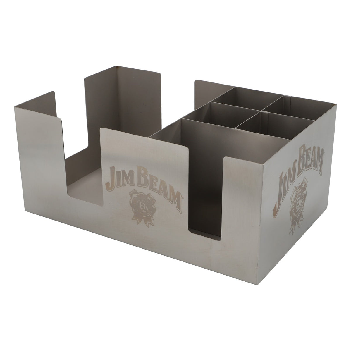 Jim Beam Whiskey Barcaddy Accessoires de bar Accessoire de bar Bar Party Glorifier Argent – Vue 5