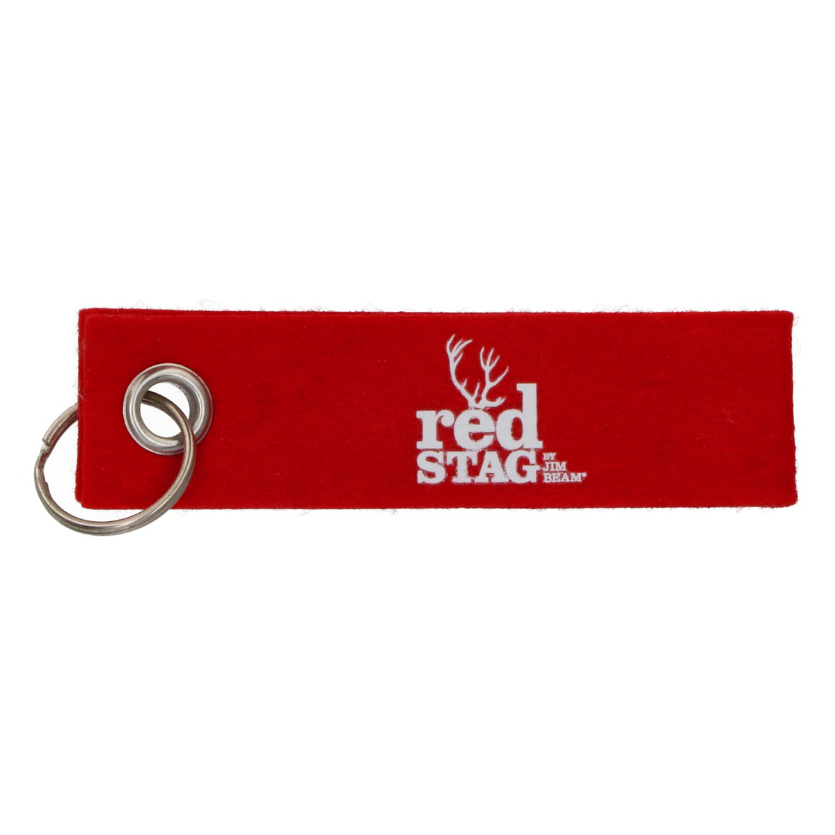 Jim Beam Whisky Red Stag Porte-clés en feutre Pendentif en forme de boucle