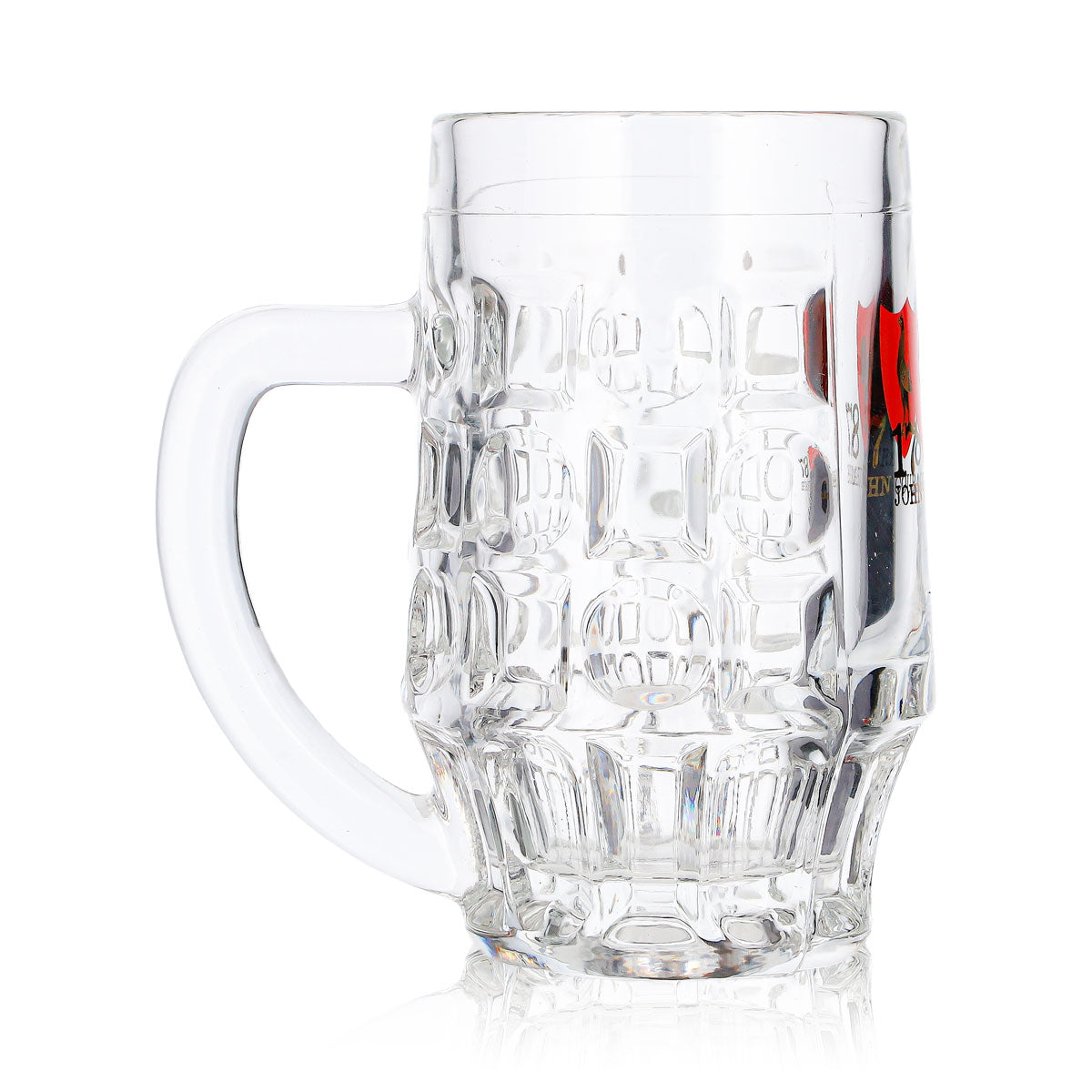Verre à bière John Courage, 0,25 l, motif en relief – Vue 4