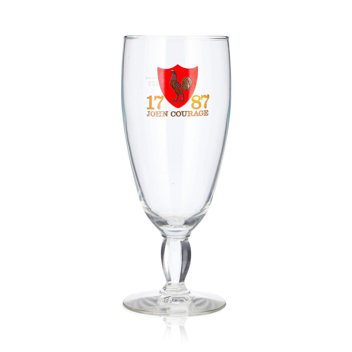 Verre à bière John Courage, 0,25 l, coupe « 1787 », Durobor – Vue 2