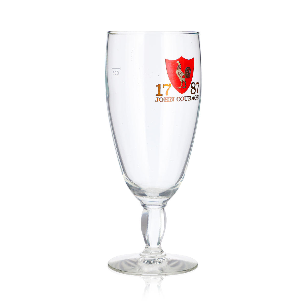 Verre à bière John Courage, 0,25 l, coupe « 1787 », Durobor – Vue 3