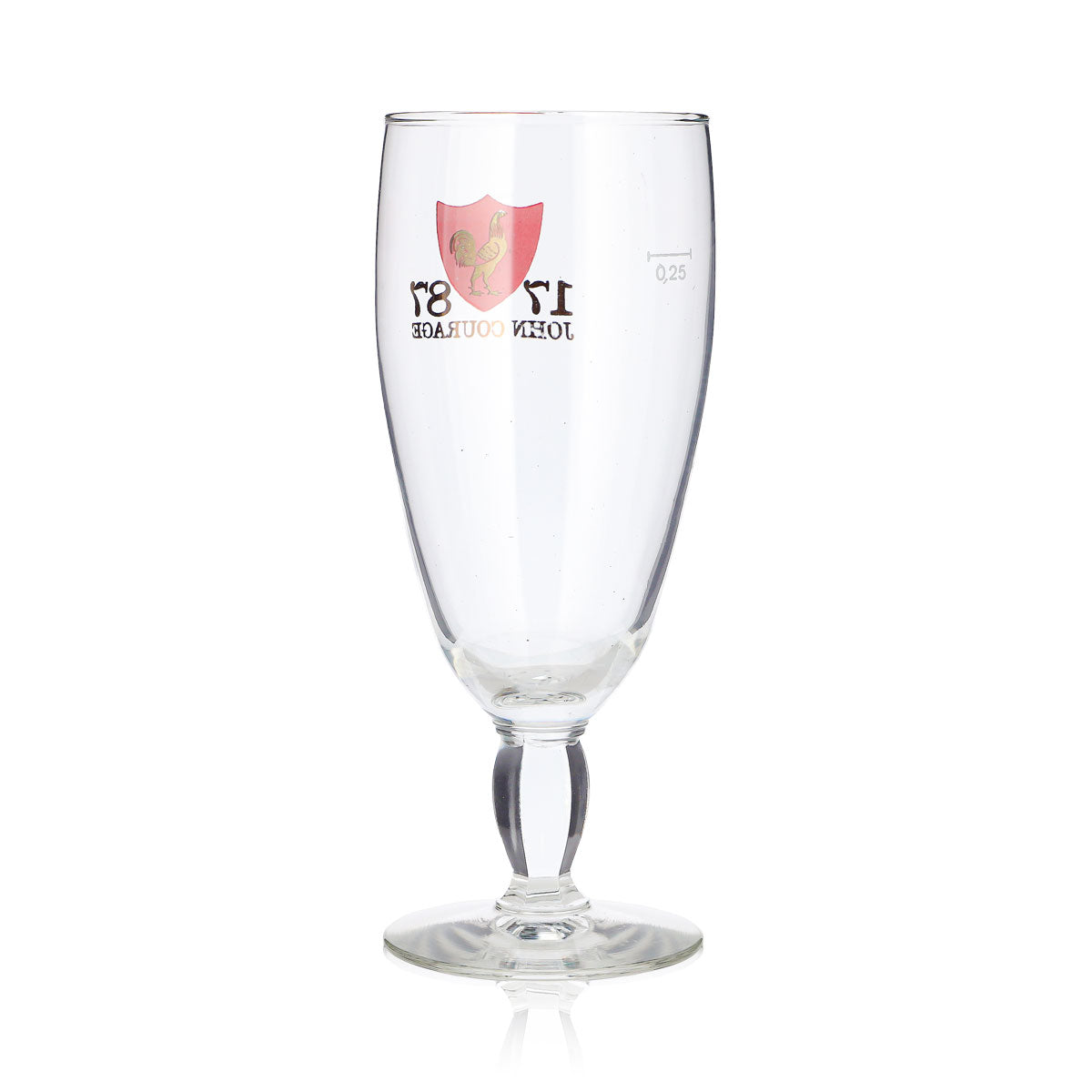 Verre à bière John Courage, 0,25 l, coupe « 1787 », Durobor – Vue 4