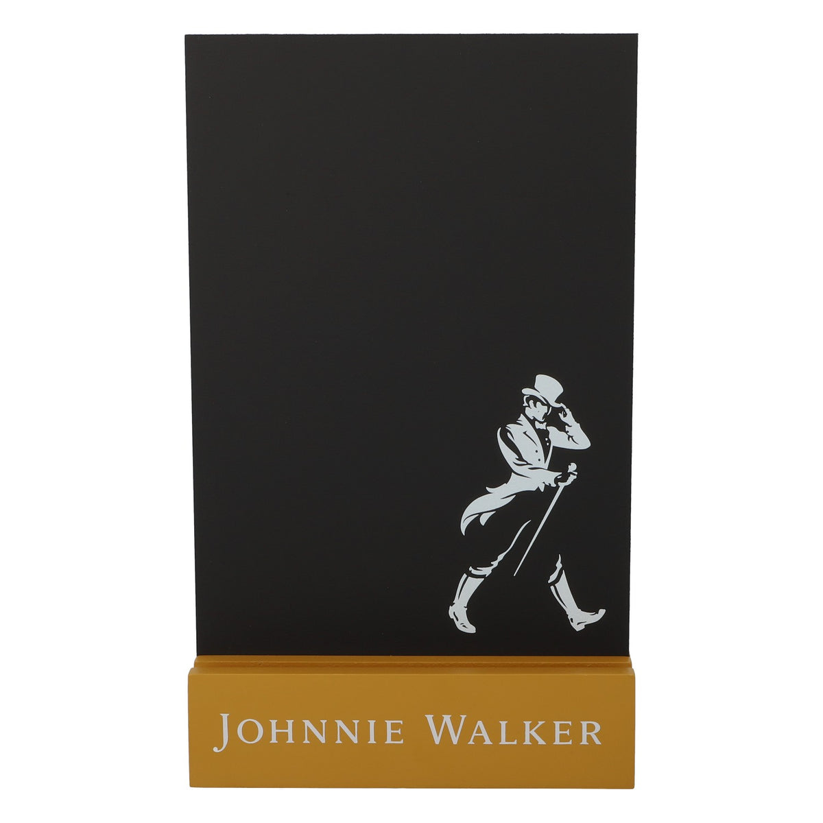 Petit présentoir de table en bois pour whisky Johnnie Walker, décor de bar, ardoise – Vue 2