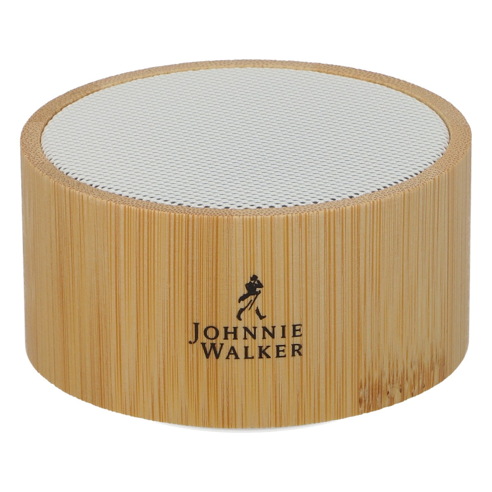 Enceinte Bluetooth Johnnie Walker en bois avec carte Micro SD et câble de recharge