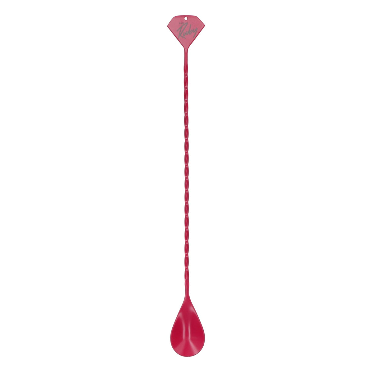 Cuillère à cocktail Johnnie Walker Accessoires de bar Stirrer Tourné Black Ruby