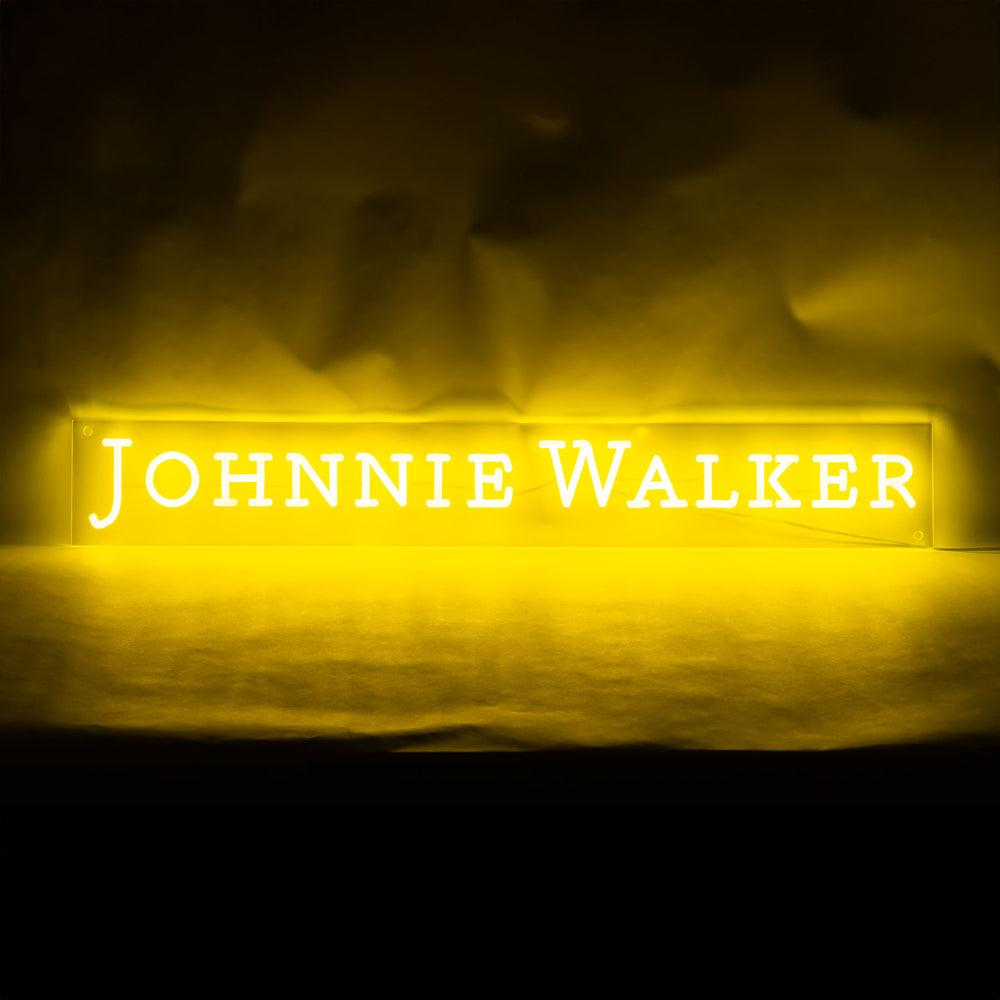 Enseigne lumineuse LED Johnnie Walker Whisky Enseigne lumineuse Acrylique Néon