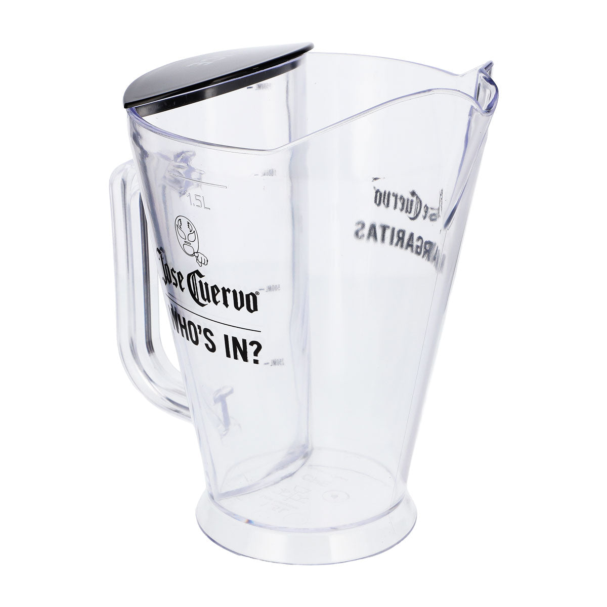 Verre à tequila Jose Cuervo 1,5 L avec compartiment à glaçons, pichet en plastique, carafe à eau – Vue 4