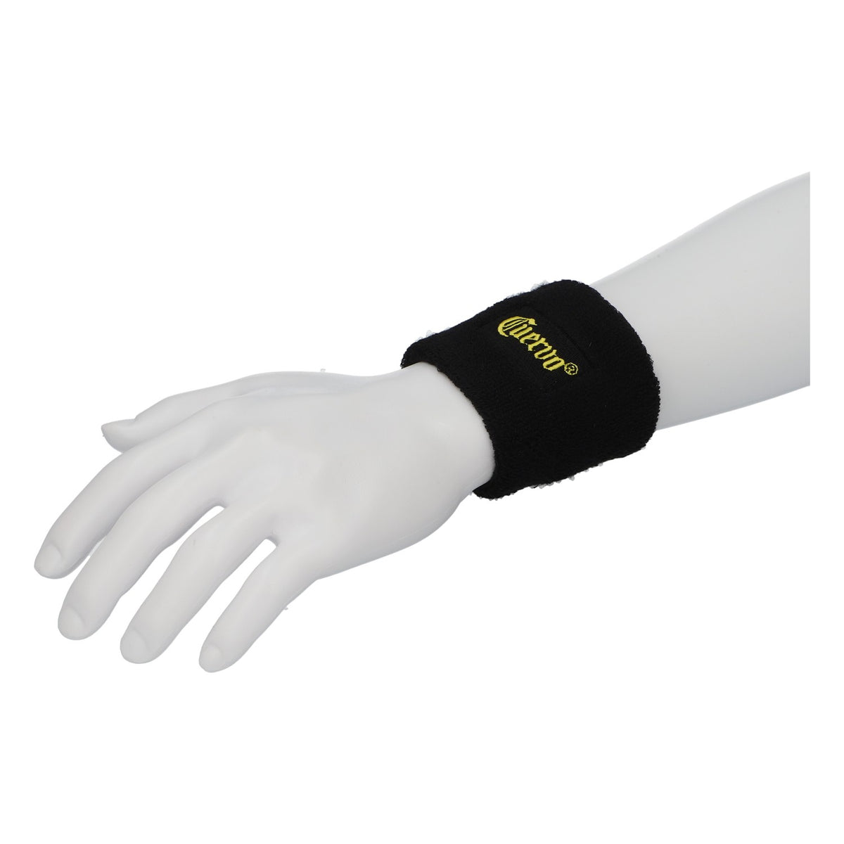 Bracelet en tissu « Jose Cuervo Tequila » noir avec logo jaune – Produit dérivé