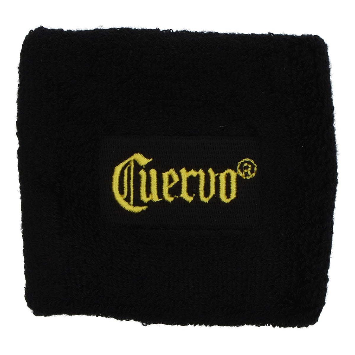 Bracelet en tissu « Jose Cuervo Tequila » noir avec logo jaune – Produit dérivé – Vue 3