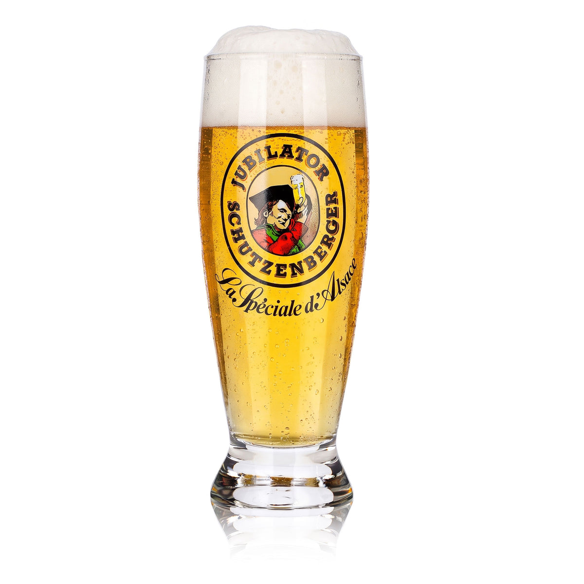 Verre à bière Jubilator Schutzenberger, 0,25 l, forme coupe