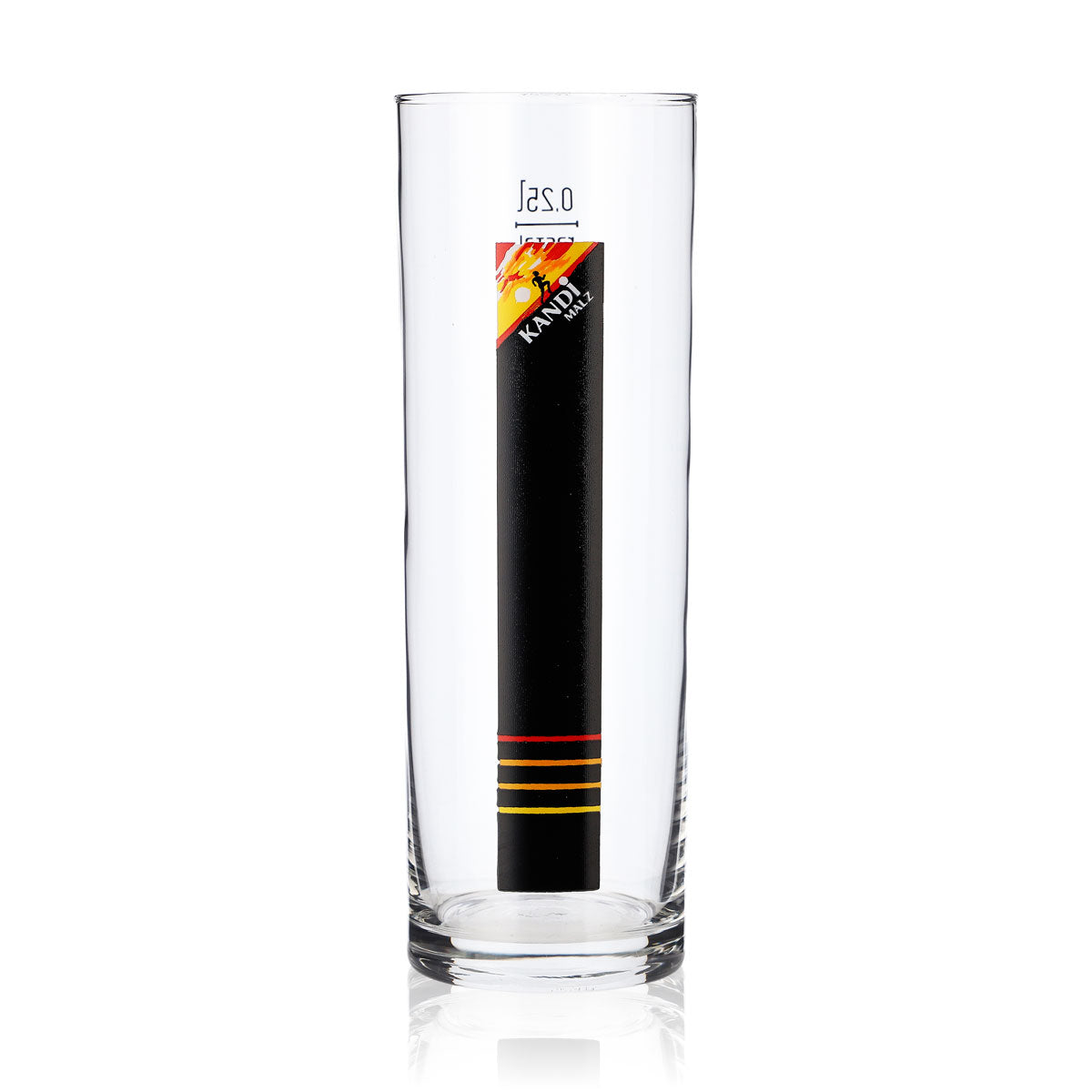 Verres à bière Kandi Malz 0,25 l Verres à bière maltée Verres droits Gobelets