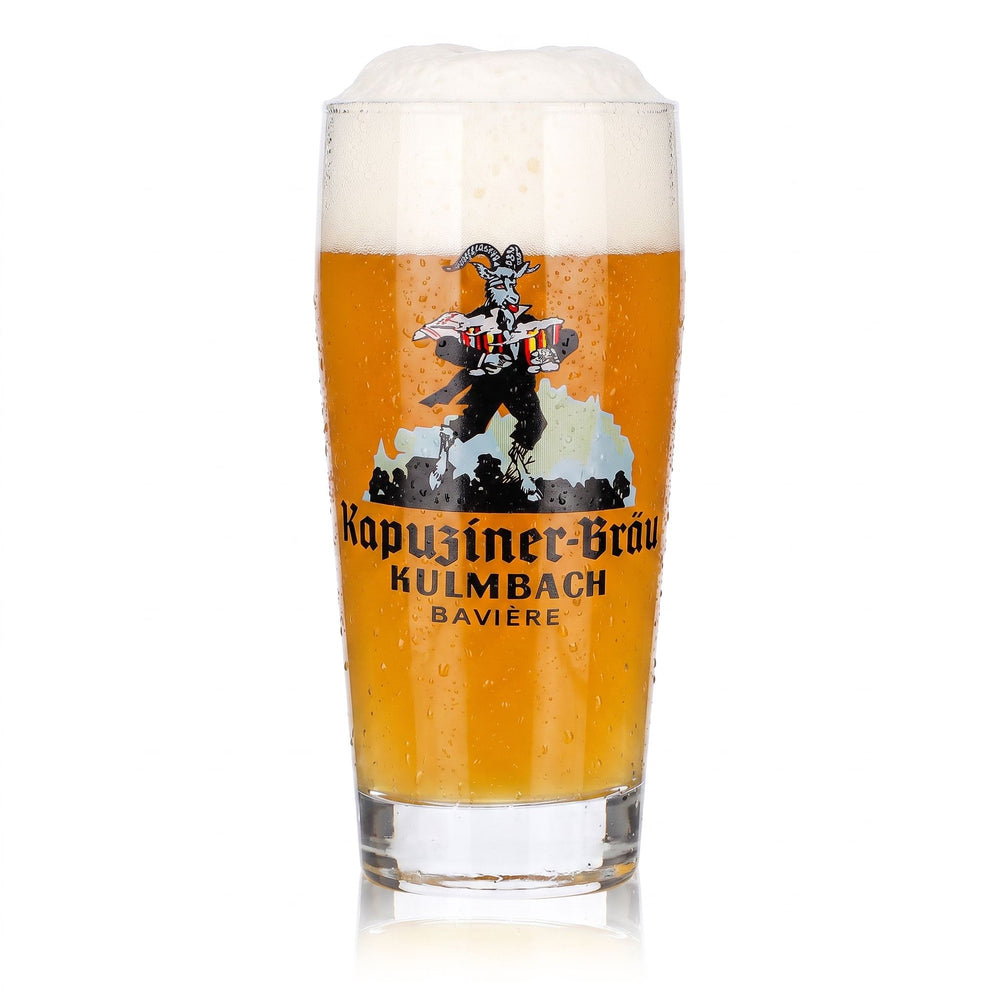 Verre à bière Kapuziner, 0,25 l, gobelet « Steinbock » de Kulmbach