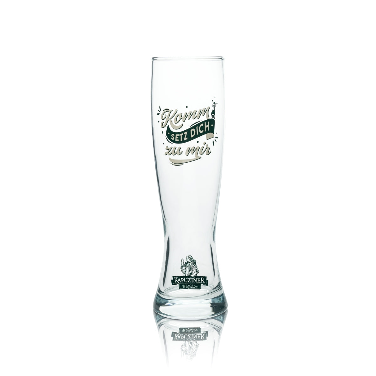 6 verres à bière Kapuziner 0,5 l, verre à bière blanche, levure, Bavière, tulipe – Vue 2