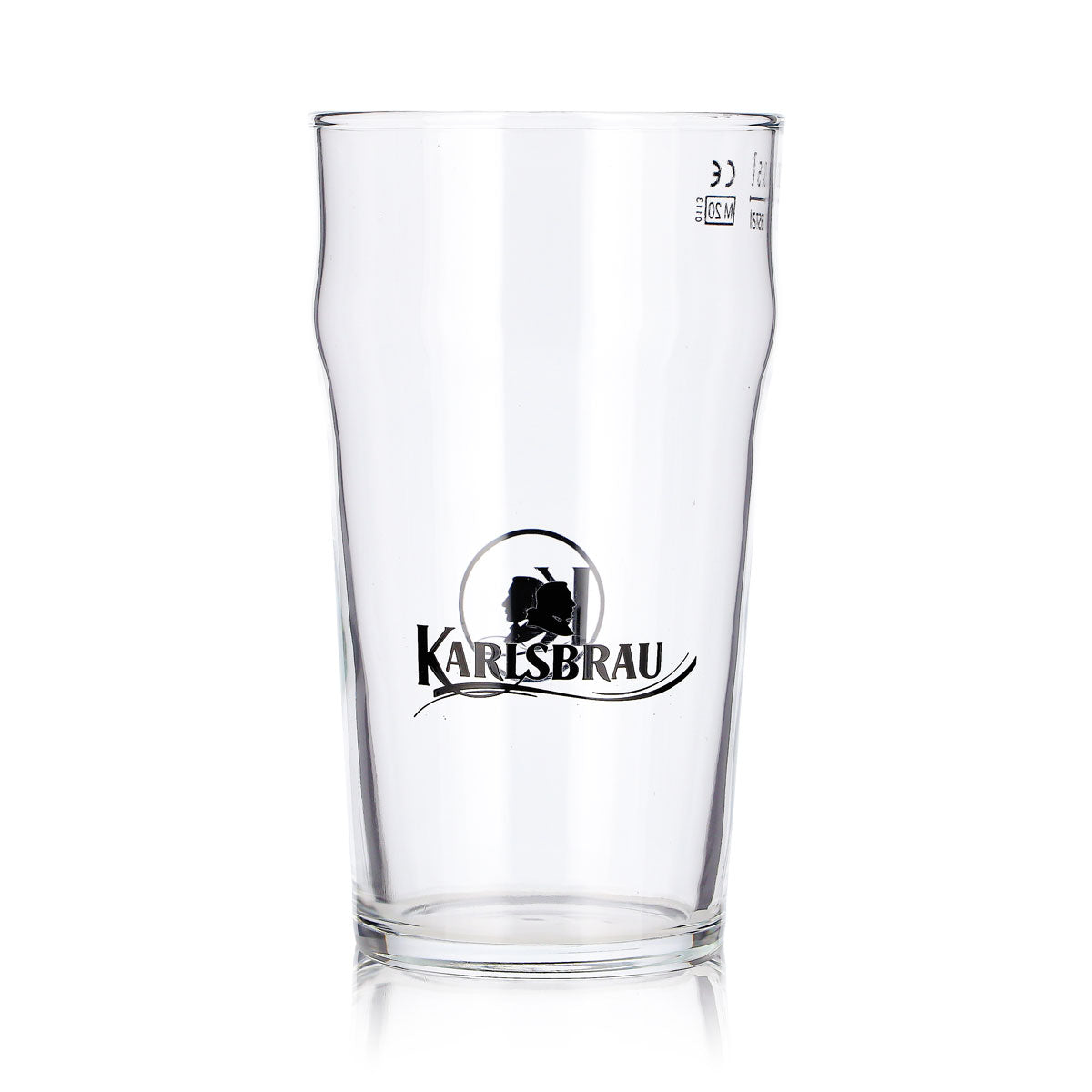 Verre à bière Karlsberg 0,5 l, gobelet Karlsbräu Rastal – Vue 2