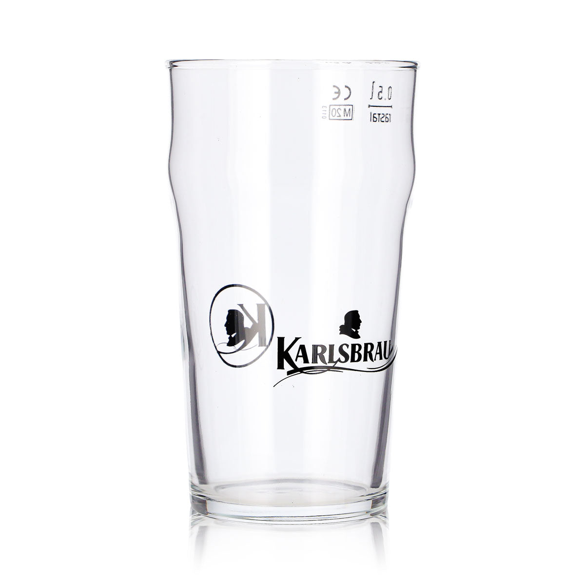 Verre à bière Karlsberg 0,5 l, gobelet Karlsbräu Rastal – Vue 3