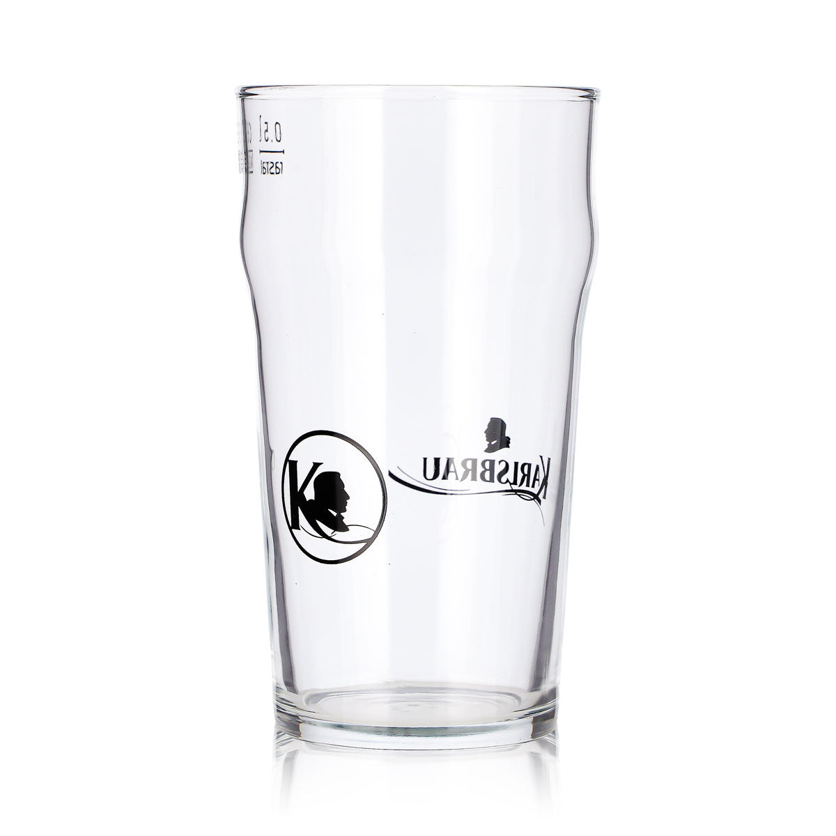 Verre à bière Karlsberg 0,5 l, gobelet Karlsbräu Rastal – Vue 4