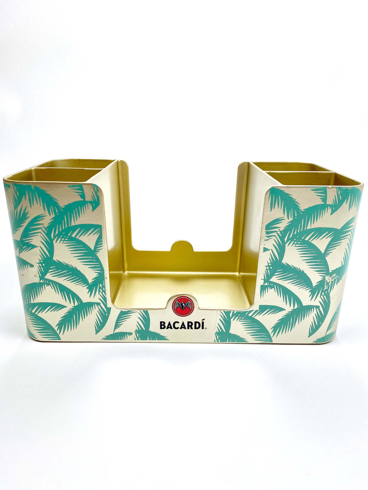 Bacardi Rum Barcaddy Accessoires de bar Barhelfer Métal doré menthe