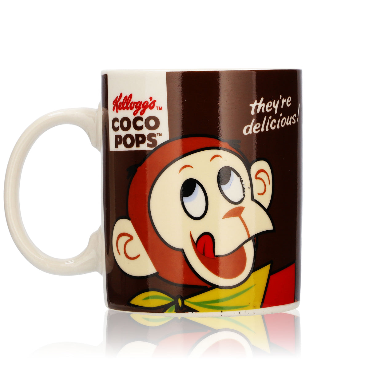 Kelloggs Coco Pops Pot de lait 0,33 l Bol à céréales en verre pour enfants « Coco Pops » singe – Vue 4