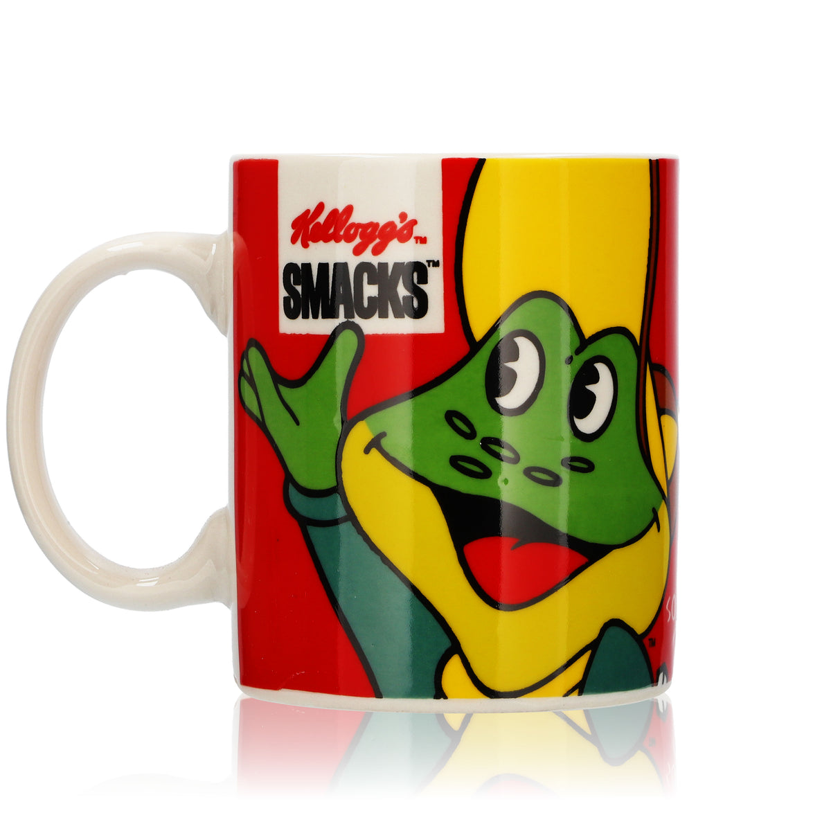 Kelloggs Smacks Pot de lait 0,33 l Bol à céréales en verre « Smacks » Grenouille – Vue 3
