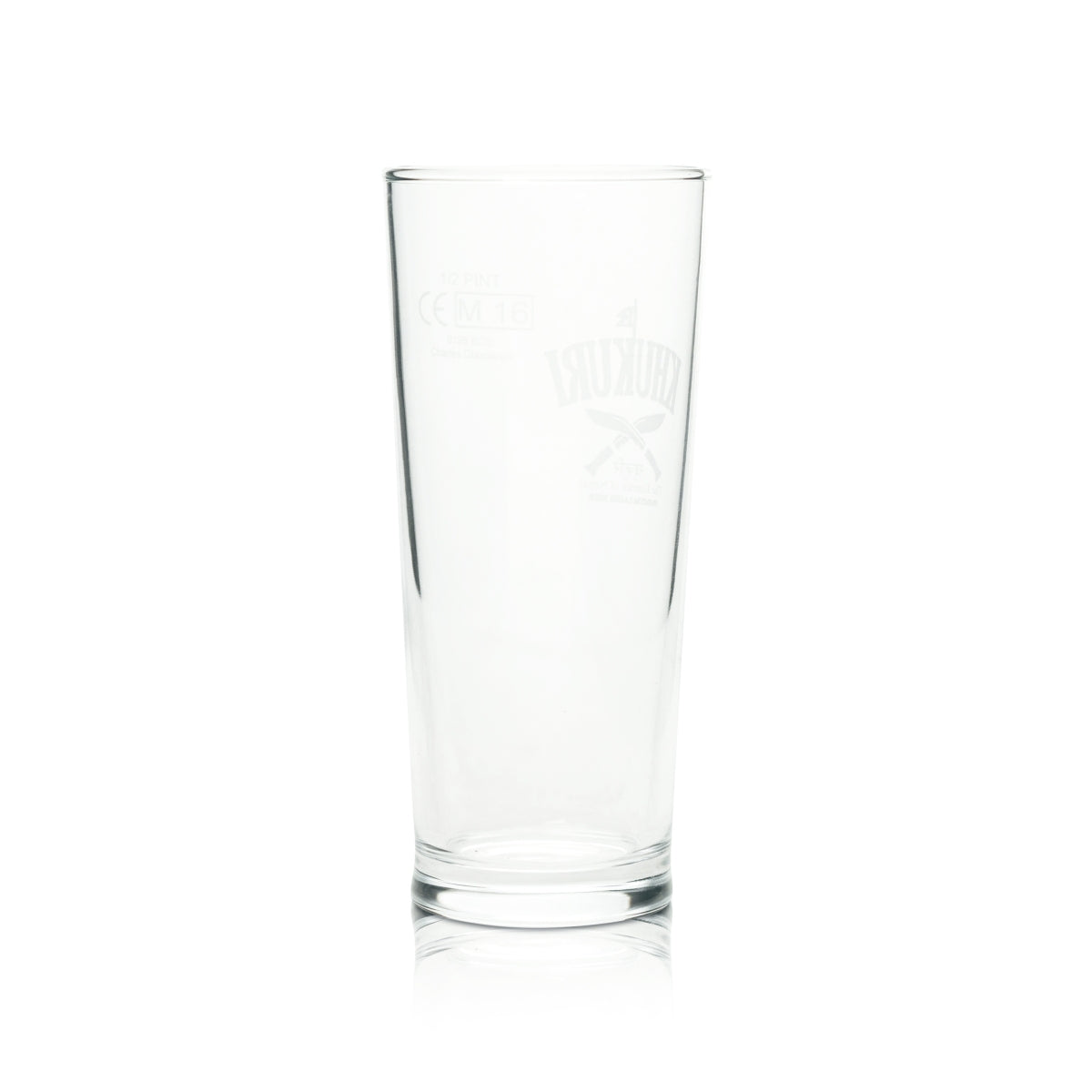 Verre à bière Khukuri 0,3 l 1/2 pinte Gobelet Nepal Beer Lager Verres brassés en Angleterre – Vue 2