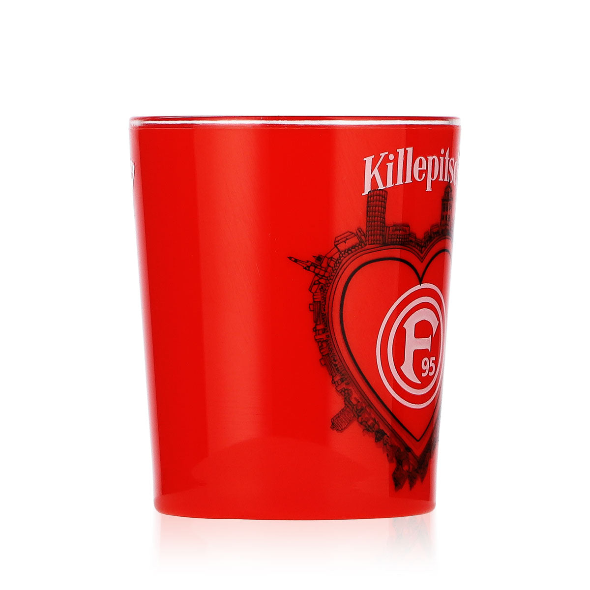 Verre à liqueur Killepitsch Stamper 4 cl Verre à schnaps Fortuna Düsseldorf Acrylique – Vue 2