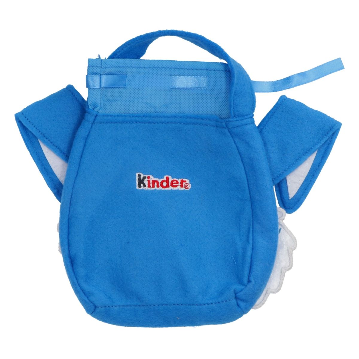 Sac à main en feutre pour enfants Kinder Schokolade, lapin de Pâques bleu, pour garçons – Vue 2