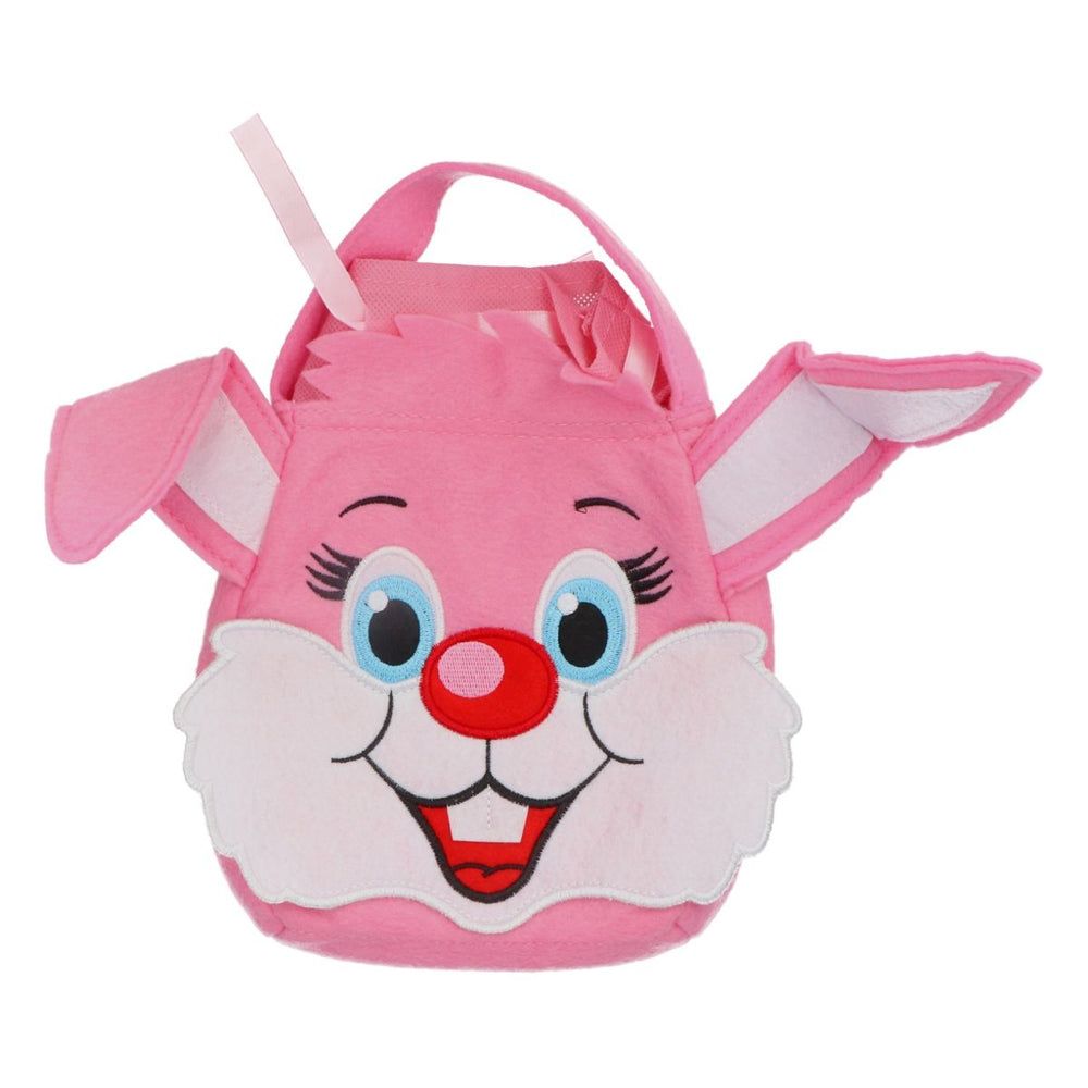 Sac à main en feutre pour enfants Kinder Schokolade, lapin de Pâques rose