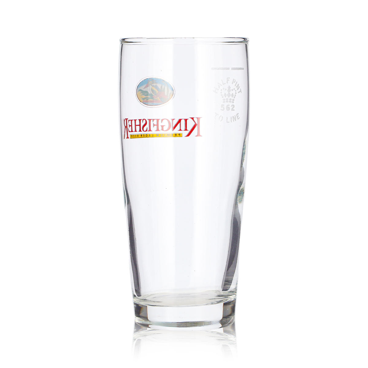 Verre à bière Kingfisher 0,33 l, motif d'oiseau – Vue 4