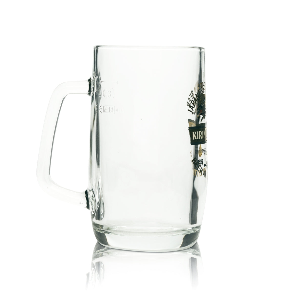 6 verres à bière Kirin Ichiban 0,3 l, chopes japonaises, verres à bière premium Seidel Bar – Vue 4