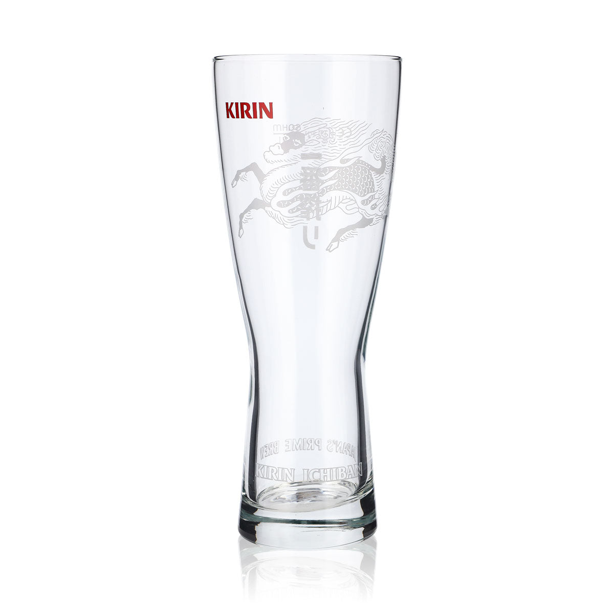 Verre à bière Kirin Ichiban 0,5 l Verre à bière en forme de coupe Verres à bière Verre à bière Logo rouge