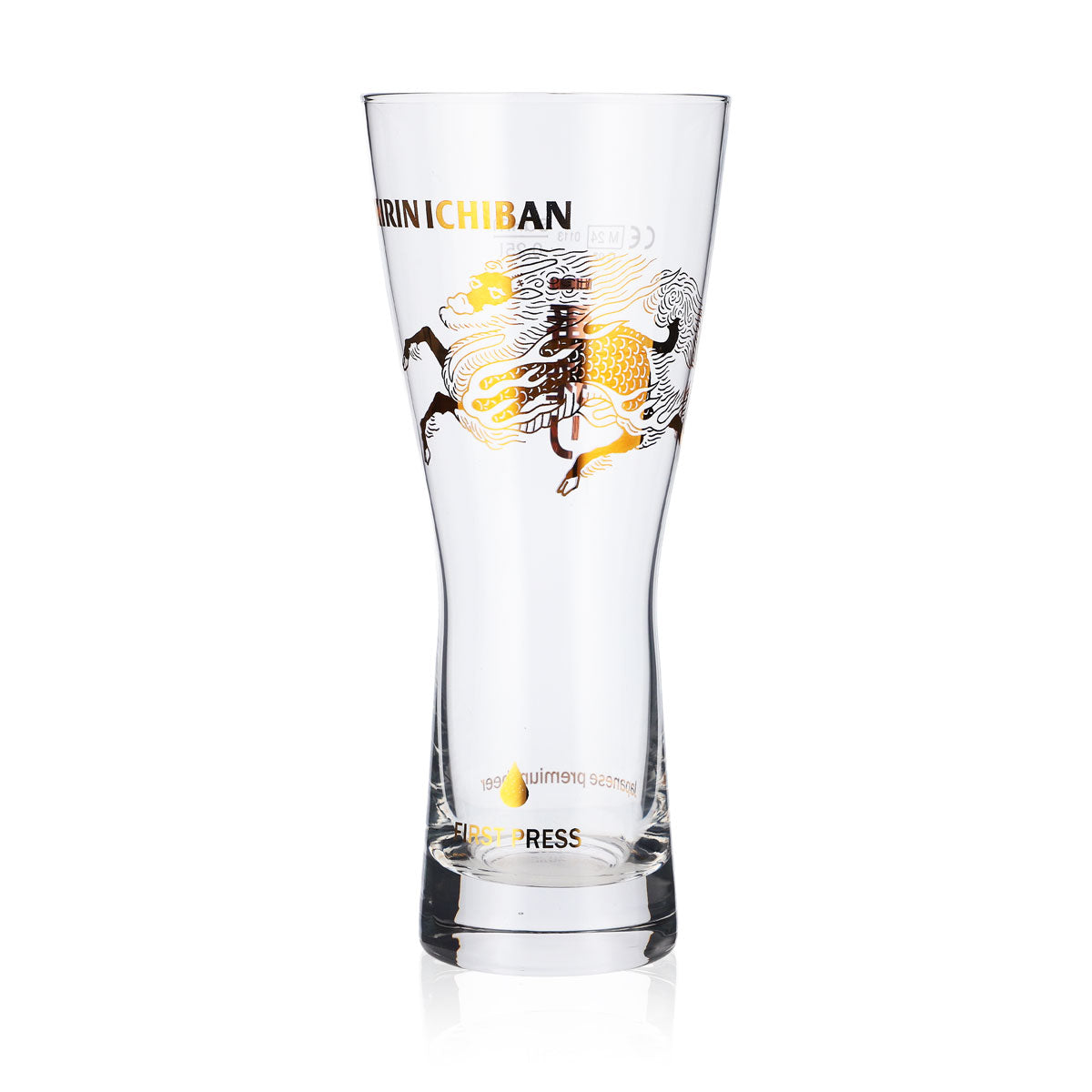 Verres à bière Kirin Ichiban Verres 0,25 l Gobelets Motif dragon Or Sahm Tokyo – Vue 4