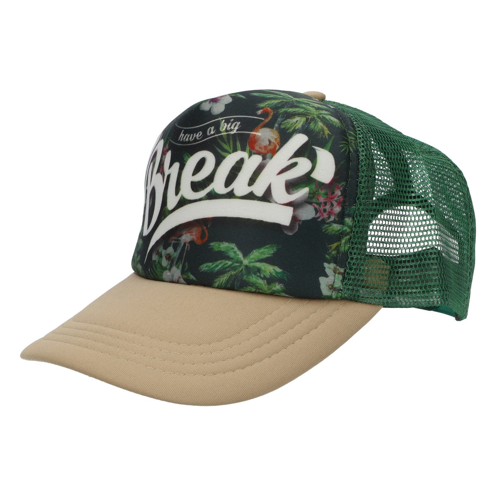Casquette de baseball KitKat Bonbons Casquette Trucker Cap Casquette de baseball verte